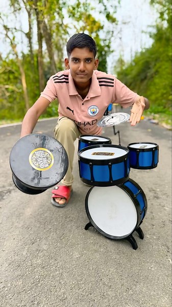 Jazz Drum Vs CB Dholak🪘2Ta Full Musical band set🥁 Abar Unboxing Delam 😜