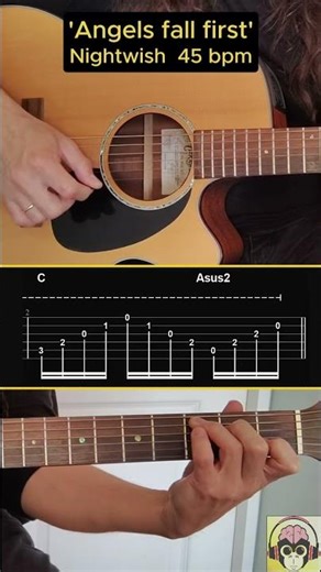 Angels fall first - Nightwish | Tutorial Guitarra