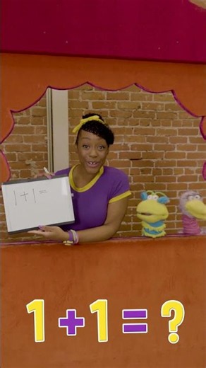 Learn Math With Ms Meekah and her Puppets! #shorts #puppets