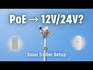 Powering 12V & 24V Devices with PoE in Solar Systems? Power over Ethernet!