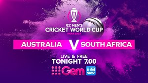It's Australia's time to fire up when they go head to head with South Africa in a must win clash! 🏏 #CWC23 | Tonight 7.00pm AEDT on 9Gem and 9Now | Channel 9