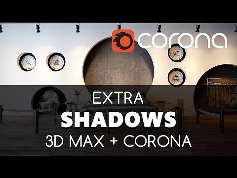 Extra Shadows on Post Production | Corona Render AO Map