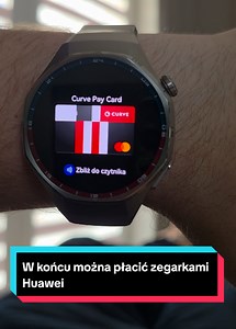 Płatności zegarkami Huawei z Carve Paycard