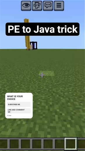 How to convert PE into Java #subscribe #like #shorts #minecraft #viral #whatsappstatus @dream
