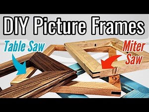 How to Make Picture Frames: Start to Finish