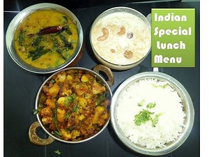 Indian Special Lunch Menu -1|Start to Finish | six Items under 1 hour | First time on youtube
