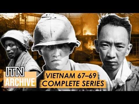 Vietnam War Before and After Tet (1967–1969) | Frontline Combat Footage | Full Series