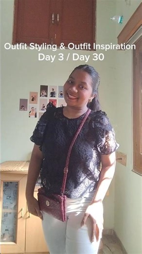 Black Lace & Red Lips Energy ❤️ | 30 Day Outfit Challenge