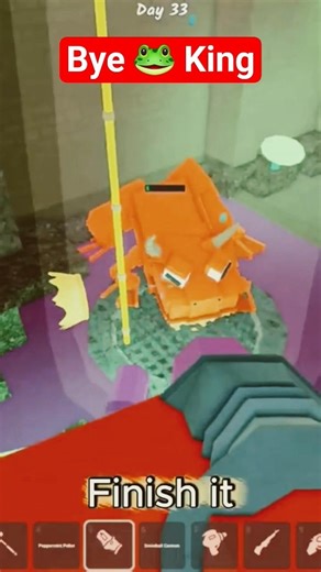 👋 Bye 🐸 King. 99 nights in the Forest. #roblox #shorts