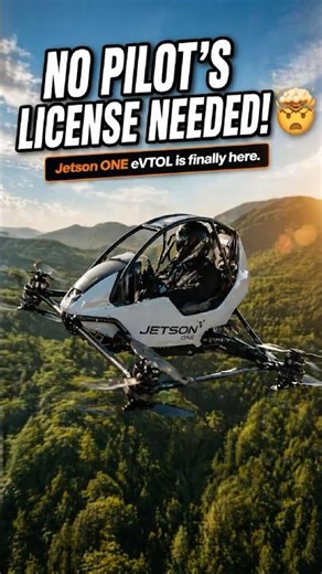 You Don't Need a Pilot License to Fly This! 🛸 #jetsonone #technology