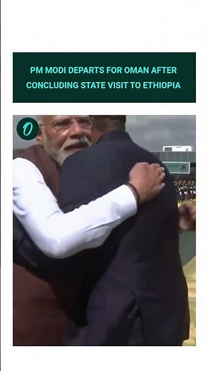 PM Modi Departs for Oman After Concluding State Visit to Ethiopia..