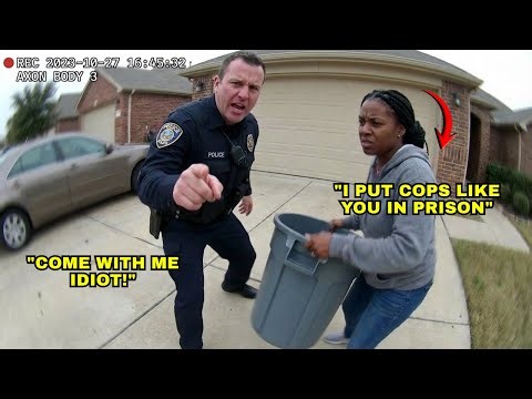 Racist Cop Arrests Black Woman Taking Out Trash — Didn’t Know She Was a Federal Judge, Career Over