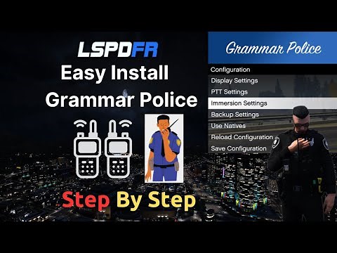 How To install Grammar Police IN LSPDFR Talk With Dispatch 2025
