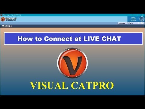 How to connect at Live Chat Catpro