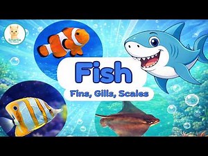 What are Fish? 🐟 Gills, Fins, Scales for Kids | Animal Classification