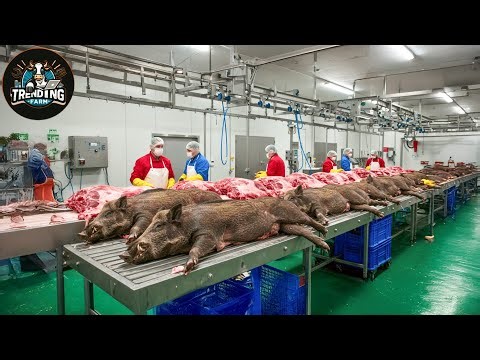 How Texas Handles Millions of Wild Boars – Incredible Processing Factory Process Revealed