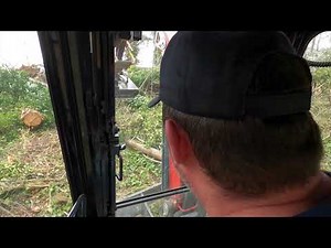 Brush cutting with the VMC Brush Cutter on the SV40