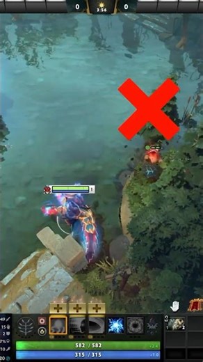 The most common warding spot mistake #dota2 #dota #shorts