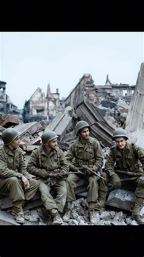 Soldiers of Company G, 415th Infantry Regiment, 104th Infantry Division, U.S. Fourth Army, Cologne, Germany, March 1945. #ww2 #military #army #soldier | The War Rooms
