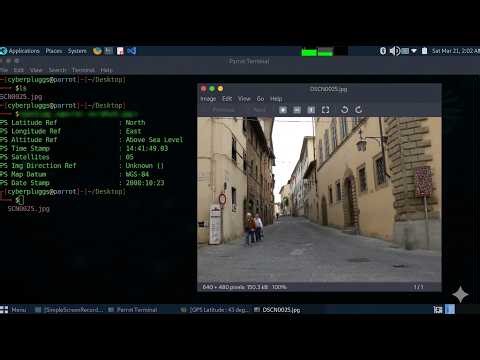 How to Find the Location of Any Photo Using Hidden Metadata (Kali Linux OSINT Tutorial)