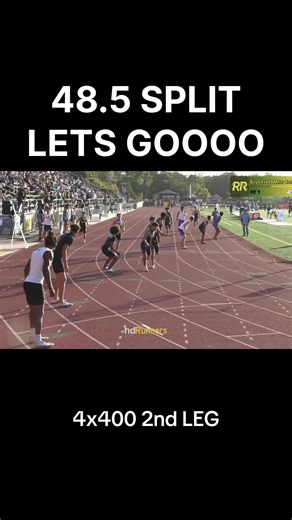 48.5 Second 4x400m Leg - CIF Track and Field