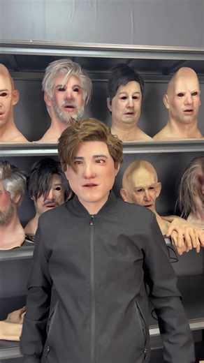 Silicone mask#masks #Realisticmask #halloweenmask #siliconemask #cosplay