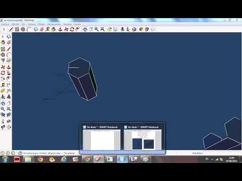 Área lateral y total de un prisma hexagonal
