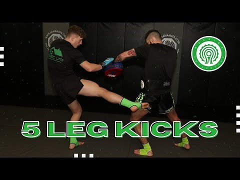 5 Ways To Set Up Leg Kicks in Kickboxing with Ben Woolliss