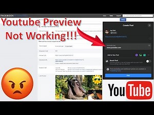 How To Fix Youtube Preview Not Posting On Facebook | Facebook Sharing Debugger