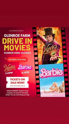 Retro Drive-in Movies on Reels