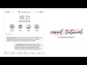 google themed interactive carrd tutorial — © k4lify, yj4won