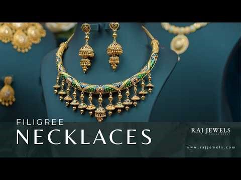 Statement Filigree Necklaces Collection