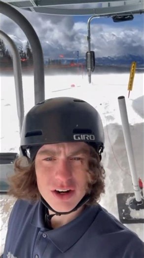 Life as a liftee or sum 🤷‍♂️ #liftoperations #liftop #skiresortemployee #mountainops #skilife