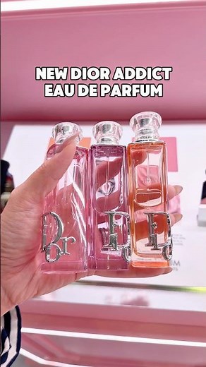 New Dior Addict Glow Eau de Parfum range #dior #dioraddict