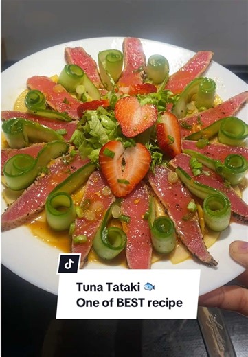 Wild Tuna Tataki Recipe: Easy Appetizer