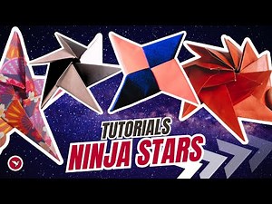 How to Make Awesome Origami Ninja Stars! (Compilation)