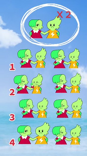 Animated Characters Expressing Emotions in Vibrant Colors