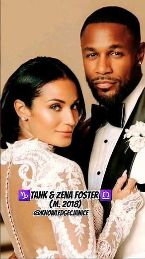 ❤️Celebrity Marriages... Singer Tank & Model Zena Foster Marriage Transformation