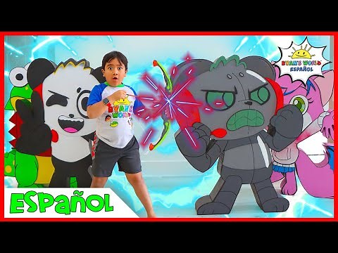 Los Amigos de Ryan se Convierten en Cartón!!