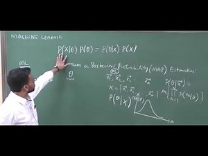 MLIP L25 - Bayesian Classification Part-13 (Maximum a Posteriori Probability (MAP) Estimation)