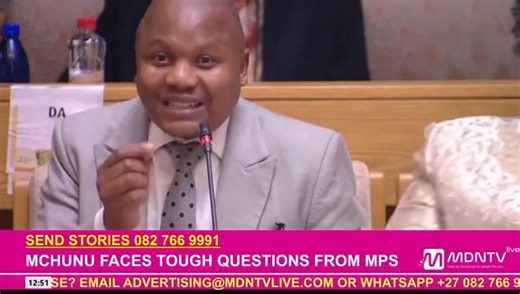 ANC’s Xola Nqola grilled Senzo Mchunu on the financial motive behind disbanding the task team. Mchunu said he didn’t call the CFO, he relied on an old report about SAPS’s budget woes. | MDN News