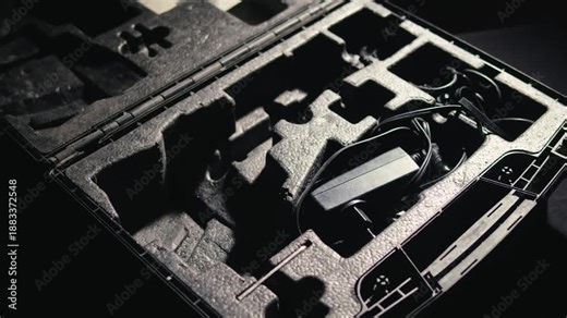 Man technician uses a thermal camera scope to detect heat loss. Engineer using imaging camera diagnosis checking space and people.