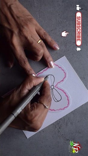 😍 Cute Heart Card for Valentine’s Day | Easy Heart Card | DIY Heart Card #valentinesday #ytshorts