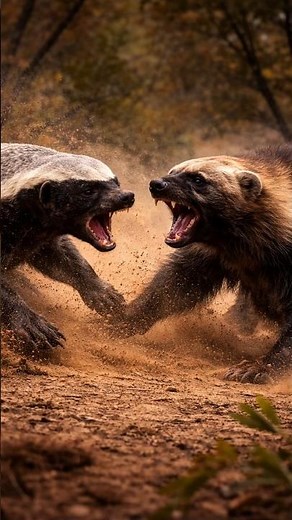 Honey Badger vs Wolverine | Ultimate Mustelid Showdown