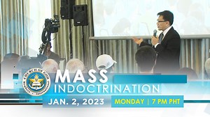 Please join us for a deeper study of the doctrines of our Lord Jesus Christ in the Bible in our MCGI Mass Indoctrination with Brother Eli Soriano and Brother Daniel Razon. We cordially invite you to attend the first session on January 2, 2023 (Monday) at 7 p.m. PHT from any place via all official MCGI social media pages and YouTube channels. All sessions are available in more than 20 foreign and local languages. MCGI YouTube ► https://youtube.com/MCGIChannel Instagram ► https://www.instagram.com