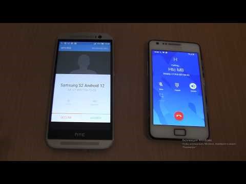 Incoming call & Outgoing call at the Same Time Samsung Galaxy S2 Android 12+HTC M8