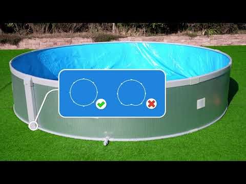 Bestway® 2026 Above Ground Frame Pools TANX™ Pools Round Install 1
