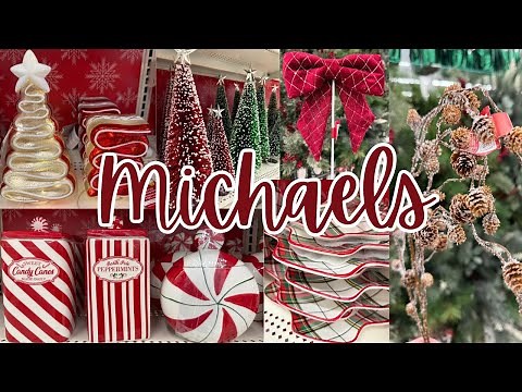 NEW Michaels Christmas Decor Shop With Me 2025 | Plus Beautiful Stems!