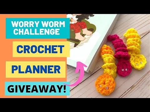 WORRY WORM CHALLENGE | Crochet Worm Tutorial | How to Make a Worry Worm