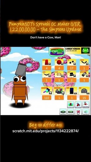 Pumpkin507's Sprunki OC Maker (VER. 1.22.00.00.00) - The Simpsons Update